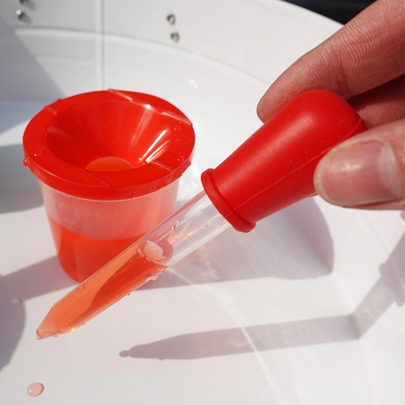 Montessori Early Education Children's Water Play Sensory Teaching Aids Pigment Dropper Scientific Game Teaching Aids