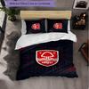 Biancheria da Letto a Tema Nottingham Forest Set 3 Pezzi Copripiumino Biancheria da Letto Decorativa per Stanza Adolescenti Decorazione Casa