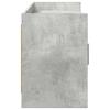 TV Cabinet 168 x 33 x 47 cm Concrete Grey Particleboard