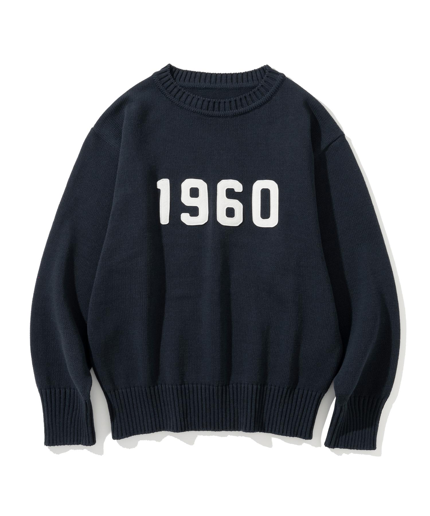 Uniform Bridge Boat Neck 1960 L/S Knit Navy M