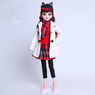 Handgemachte Puppe Kleidung Kleid 60 cm BJD Puppe Kleidung Mode Casual Anzug Kleid für 1/3 Puppe Zubehör Mädchen Spielzeug kinder Geschenke