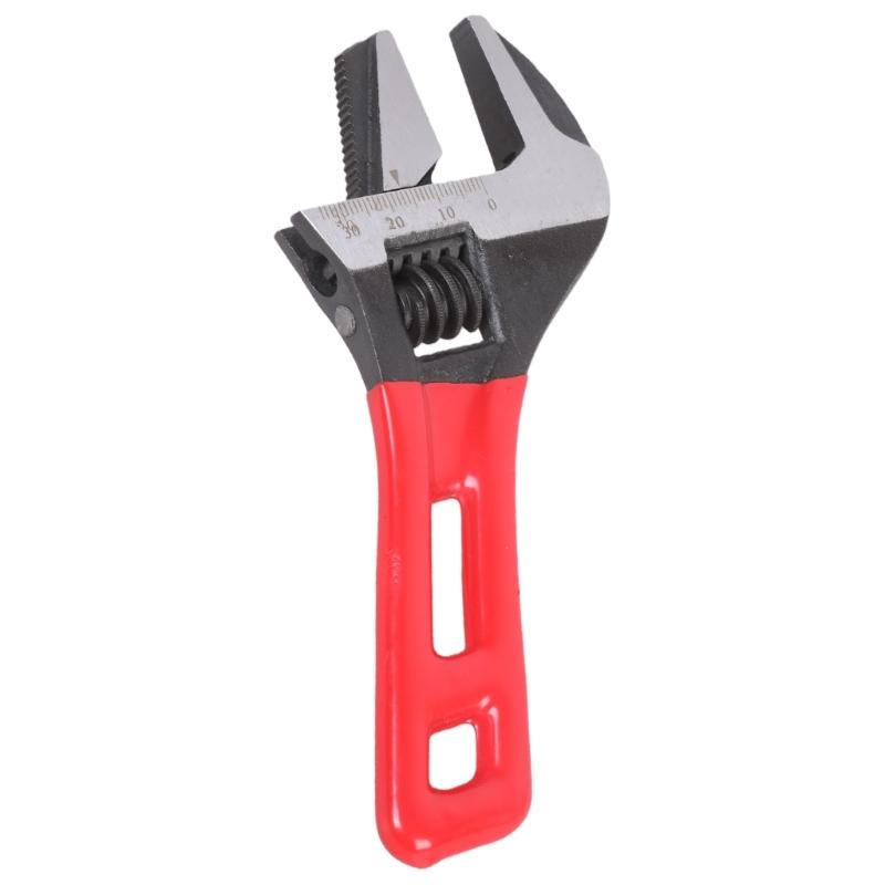 6/8inch Multifunctional Pipe Wrench Ratcheting Large Opening Quick Wrench Hand Tool for Car Maintenance Accessories