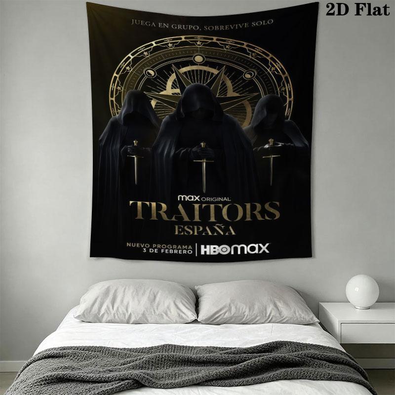 The Traitors Kids Wall Hanging Printed Fabric Blanket Decorative Tapestries for Bedroom Living Room Home Decor