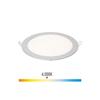 Zapuštěné LED svítidlo EDM - 20W - 1500lm - 4000K - Chromové - 31573