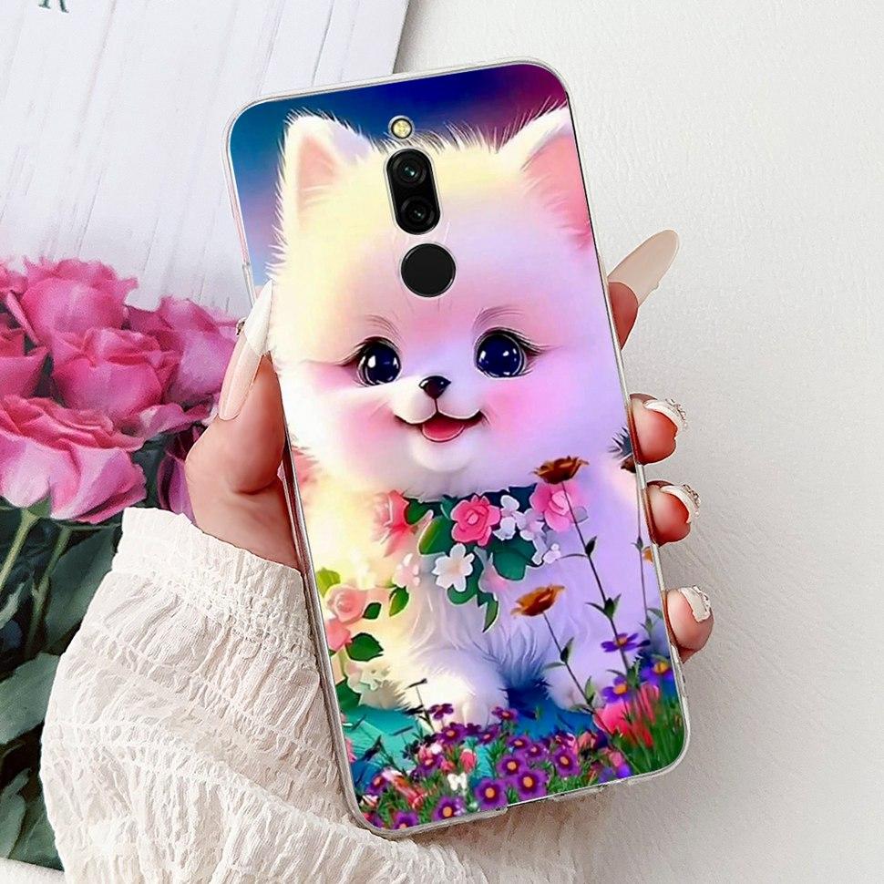 For Xiaomi Redmi 8 Case Lovely Funny Cartoon Cover Soft Silicone Case For Xiaomi Redmi 8 8A Redmi8 Redmi8A Fundas Bumper