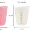 Silicone Measuring Cup with Scale, 250ml-500ml, for Baking and Liquid Batter.