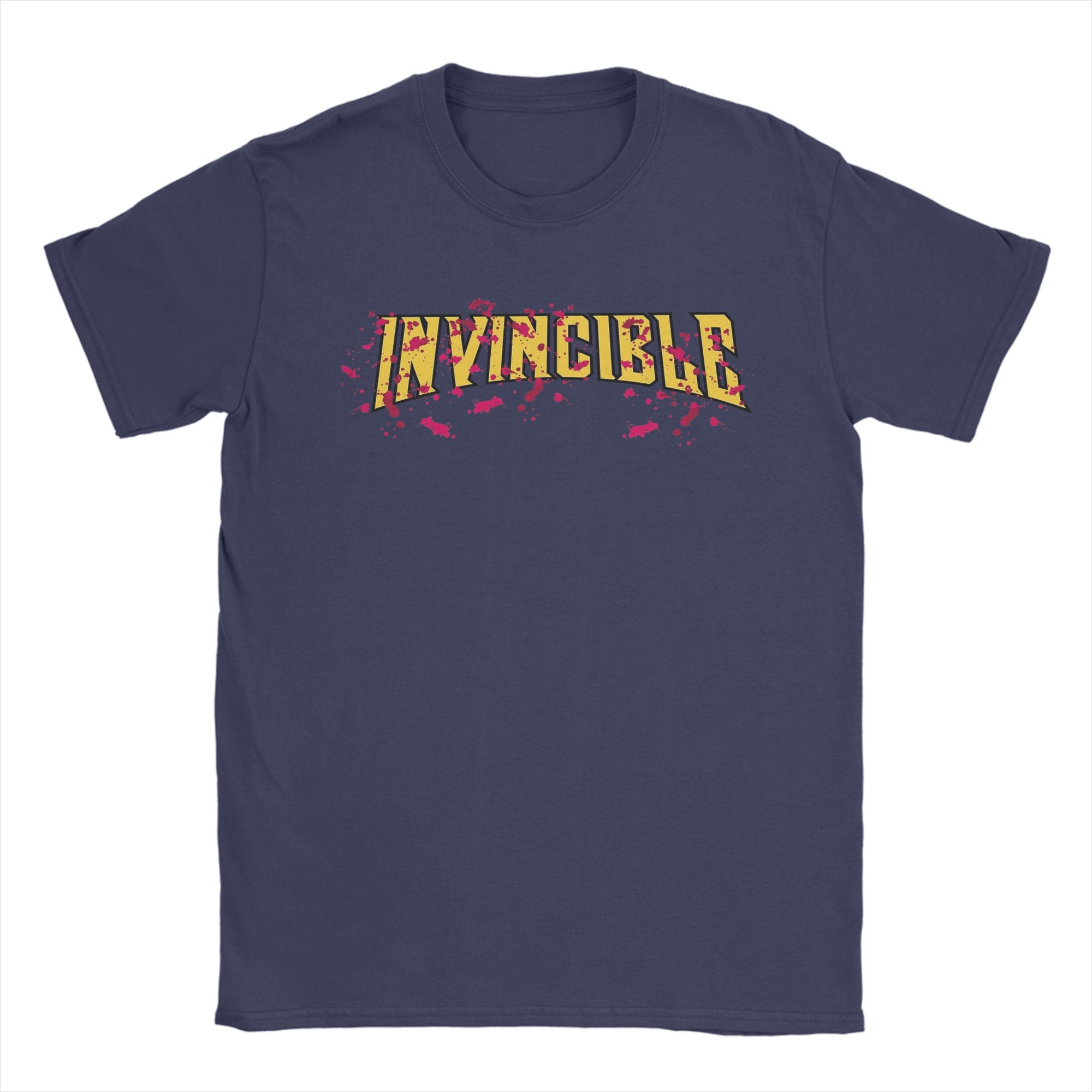 

invincibles comic T Shirt Unisex Cotton Vintage TShirts Round Collar Tees Short Sleeve Clothes Gift 4XL