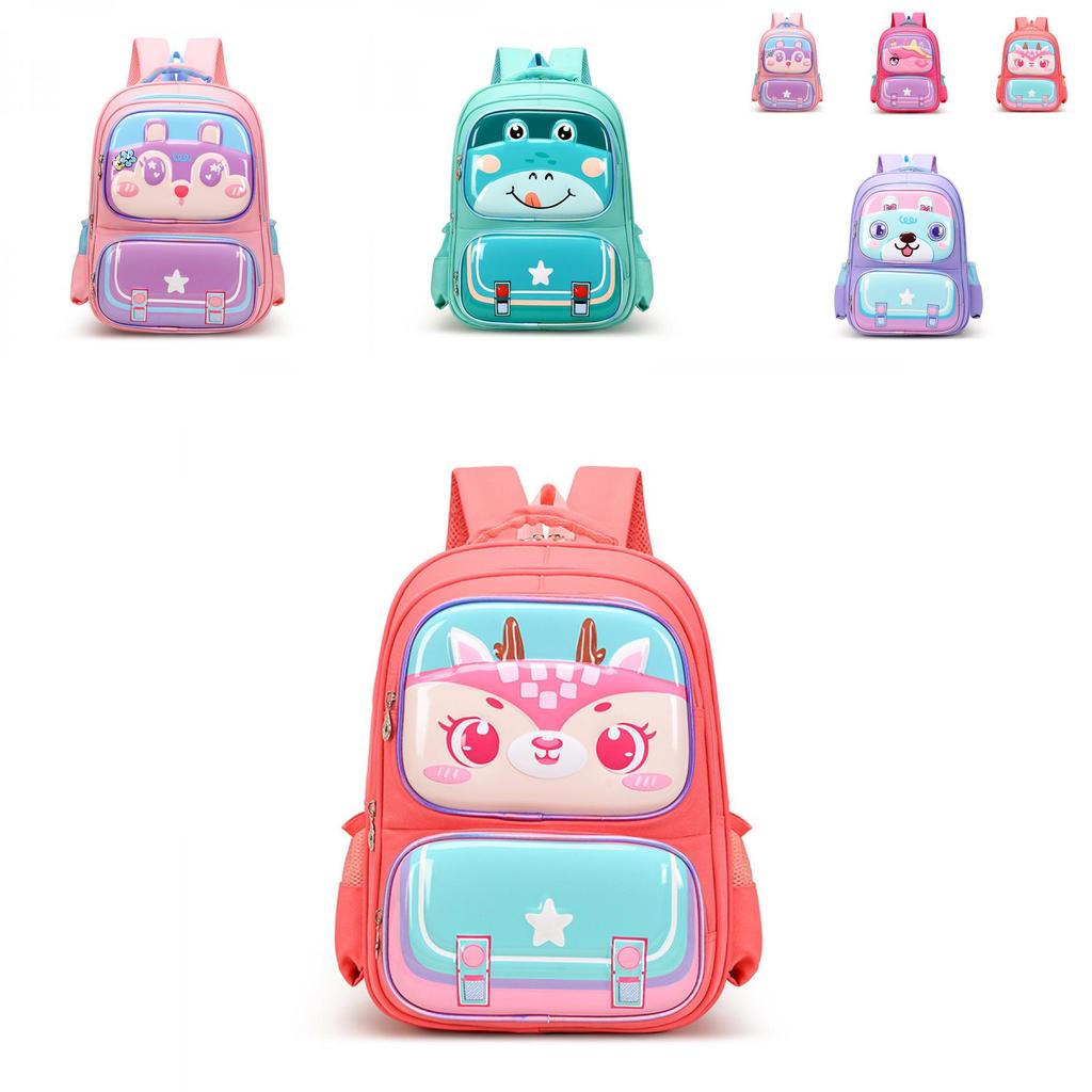 Stylish Hard-shell Backpack For Boys And Girls With Fun Designs For School