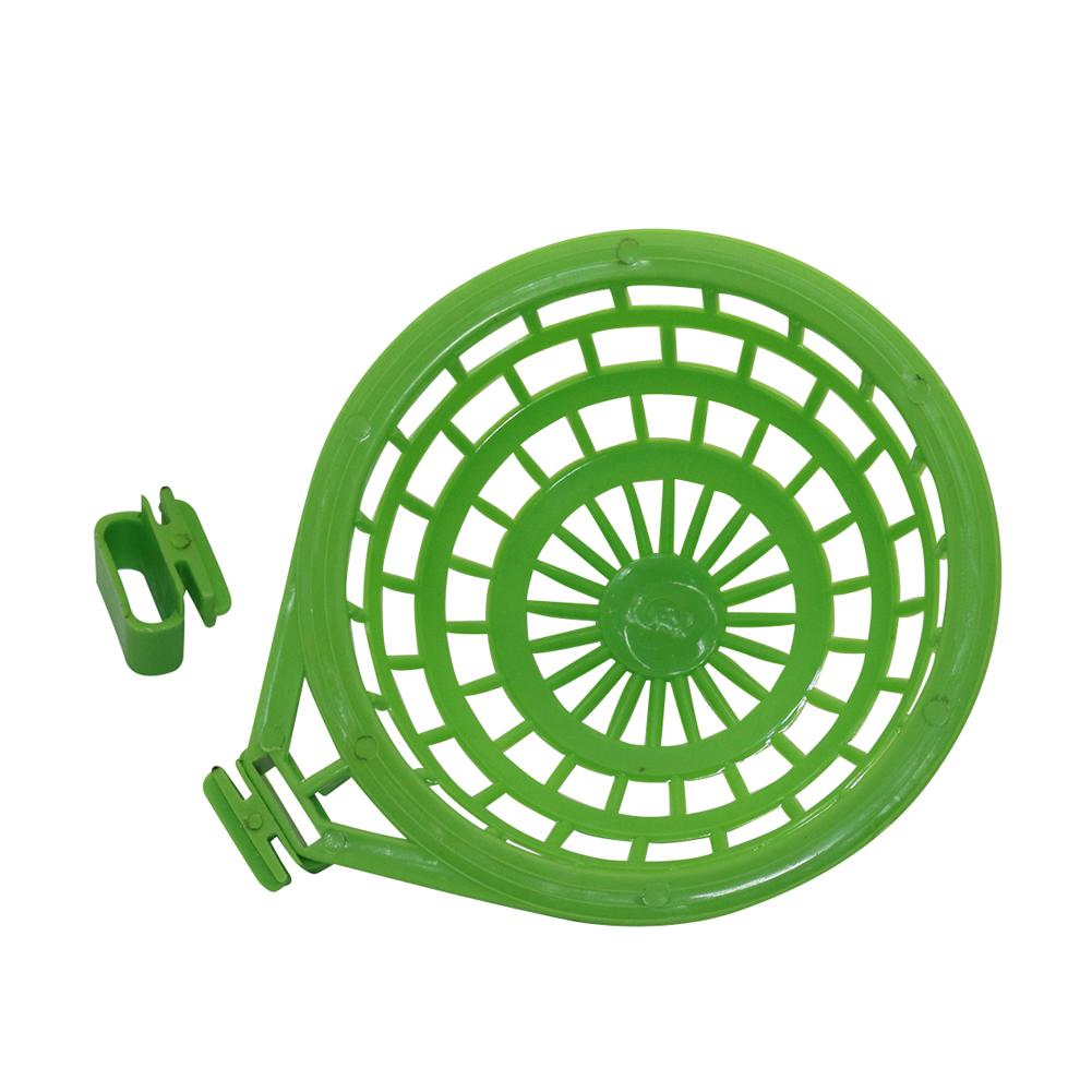 Pet Bird Eggs Nest Pan Parrot Nest Box Bird Cage Decoration Plastic Mesh Bird Hatching Accessories 2Pcs