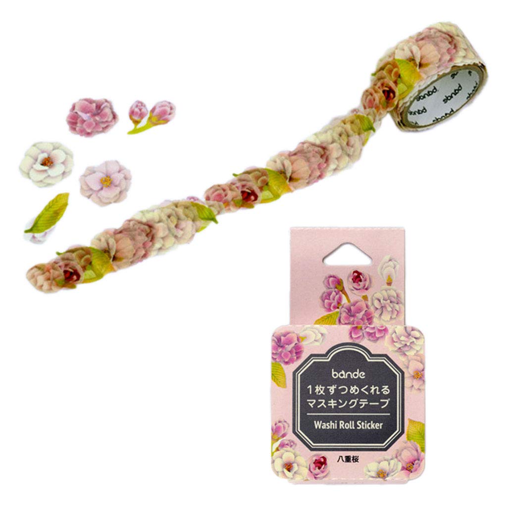 Nishikawa Masking Tape Tape Cherry BDA337 Communications/bande - Peel-off (Double Blossom)