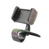 Diamond Crystal Car Phone Suction Cup Holder Fixed Multifunction Rotating Mobile Phone Mount Bracket Decor Car Bling Accessories