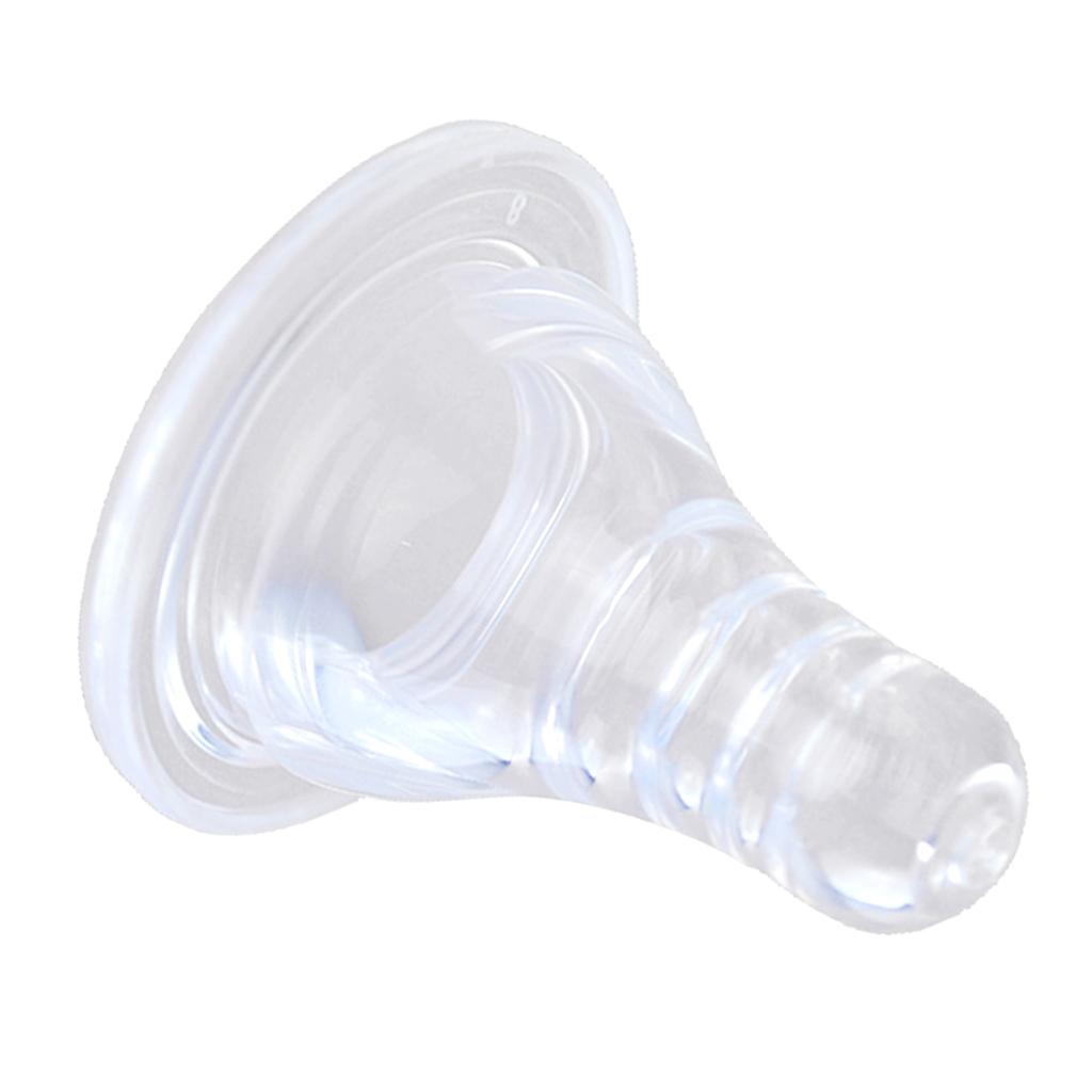 Baby Newborn Feeding Bottle Replacement Silicone Nipple Clear 03M