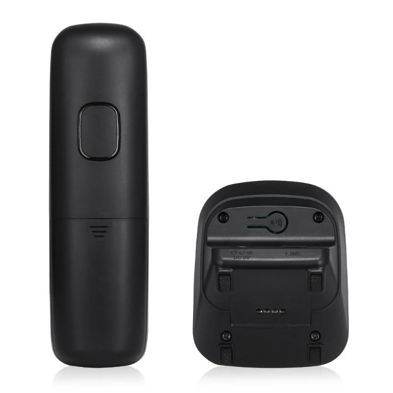 D1001 Cordless Landline Home Office Desk Phone with Caller Recognition Sound and Noise Reduction Function