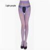 Love Story Women's Transparent Open Crotch Pantyhose & Underwear Set