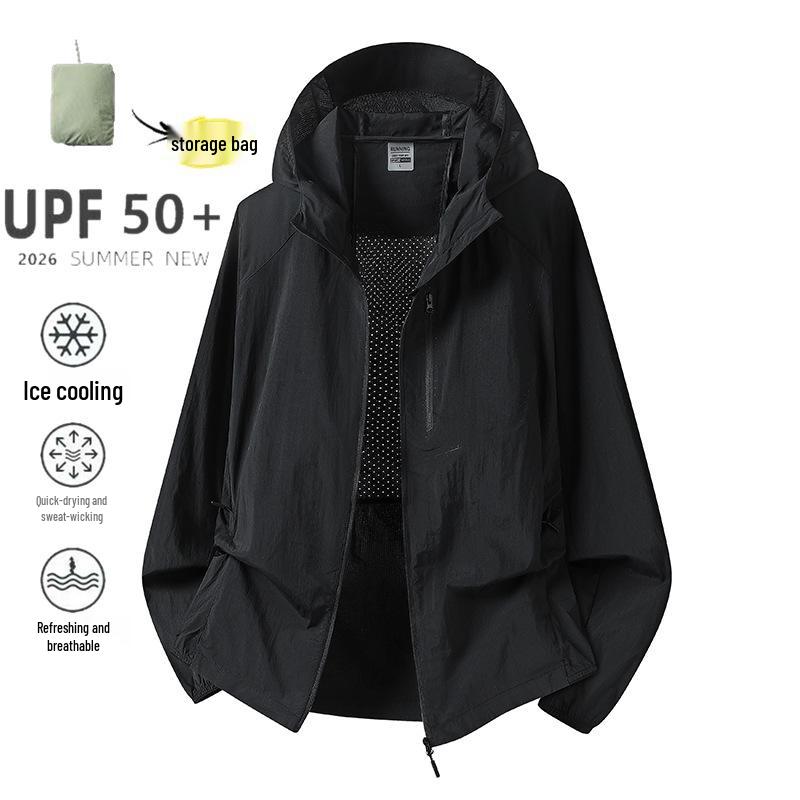Neue UV-Schutzjacke im Bergsteigerstil: Leicht und atmungsaktiv für Damen/Herren im Freien