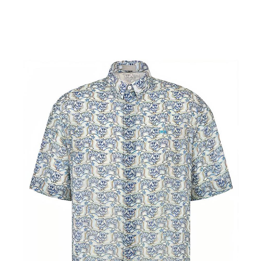 DIOR x KENNY SCHARF Collaboration FW21 Shirt Men's Multicolor 193C545B5262-C075