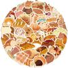 50pcs Bread Cats Dessert Cartoon Graffiti Stickers Phone Guitar Laptop Notebook Suitcase Water Bottles Waterproof Sticker Decals