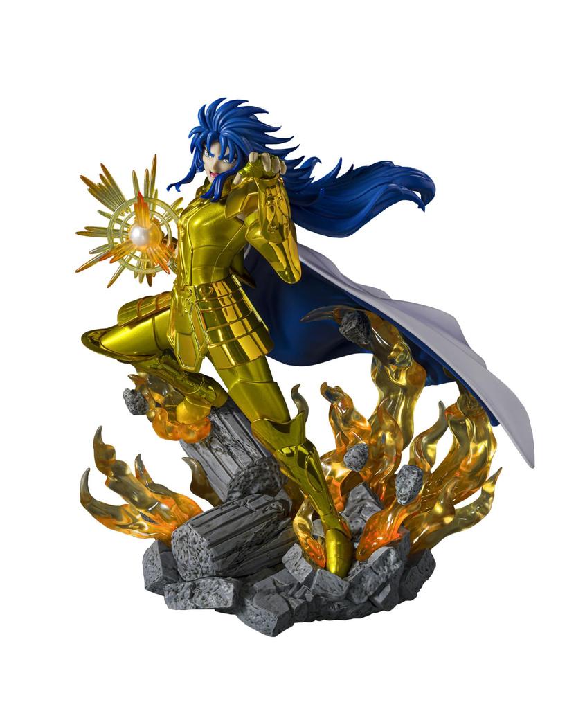 TAMASHII NATIONS Figuarts Zero Touche Saint Seiya Gemini Saga Approximately 210mm ABS PVC Finished Figure Métallique & Pre-painted