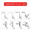 Universal Rotation Faucet Spray Head Extension Mixer Aerator Bubbler Nozzle Kitchen Faucet Robot Arm for Washbasin