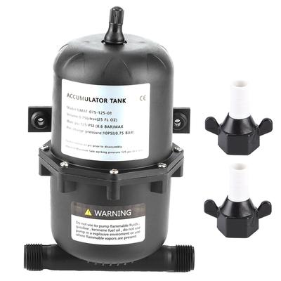 Serbatoio a Pressione Accumulatore Pompa Acqua Controllo Flusso 0,75 L 125PSI Impermeabile per Marino RV Barca