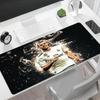 Soccer Player Action Large Mouse Pad Desk Mouse Pad Ultra-Long Desk Mat Non-Slip Rubber Bottom Office and Gaming Desk Decoration