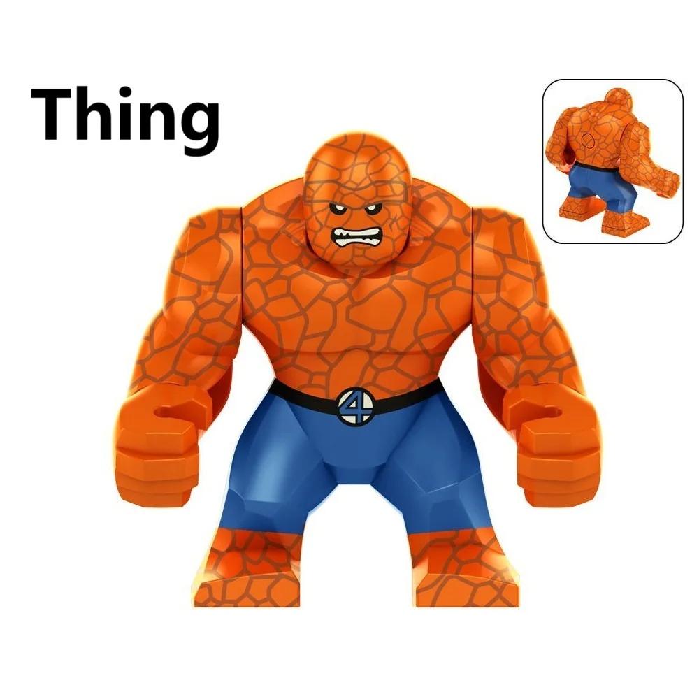 G0151 Nya Fantastiska Fyran Set Byggklossar Human Torch Mister Fantastic Galactus Mini Actionfigur Leksaker