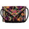 Clutch Bags for Women Jaipuri Rajasthani Handmade Embroidery Mirror Work Stylish Sling Bags for Women Cross Body Bags for Ladies and Girls - 22X16 Cm