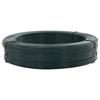 VidaXL Fil de liaison de clôture 250 m 0,9/1,4 mm Acier Vert noirâtre