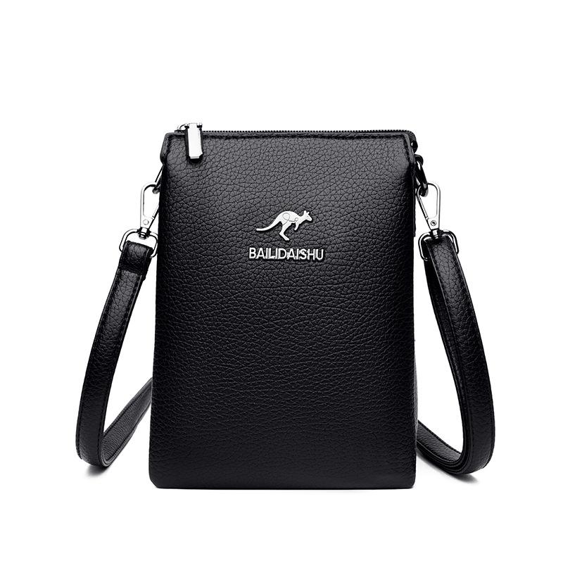 

Women s Bag New Crossbody Bag Women s Multi-layer Women s Mother Bag Small Square Bag Shoulder Bag чёрный