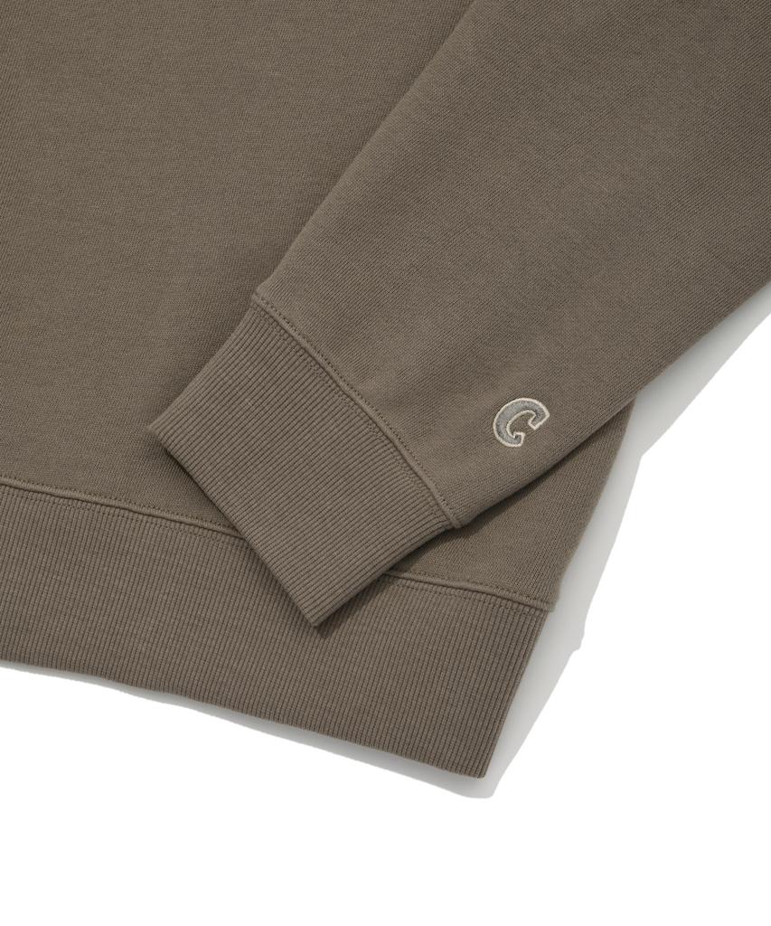 COVERNAT Small Authentic Logo Sweatshirt Olive