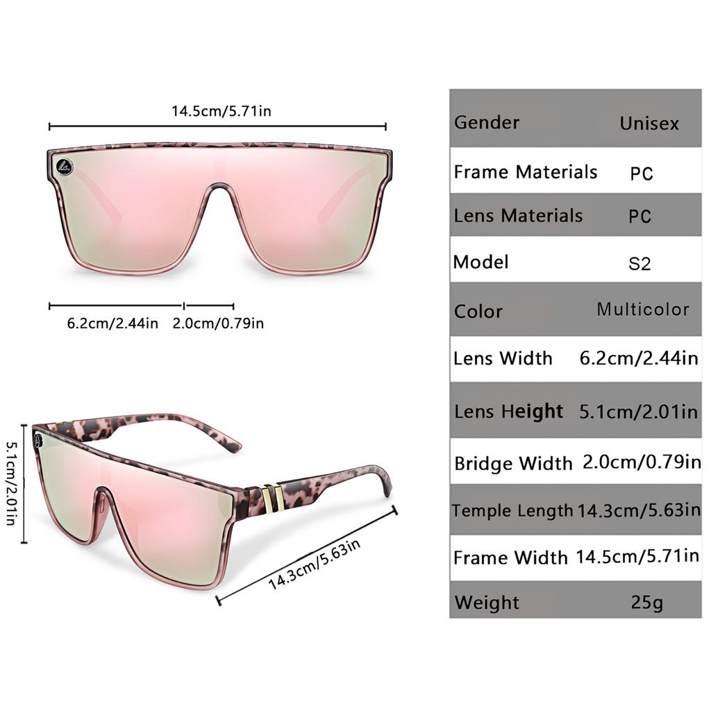 Fashion Fishing Sunglasses for Men And Women Oversize Casual Shades With UV Protection for Outdoor Sports, Running Hiking
