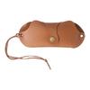 Glasses Bag Portable Sunglasses Box  PU Leather Glasses Case Eyewear Pouch Bags Glasses Storage Pendant Soft Glasses Pouch