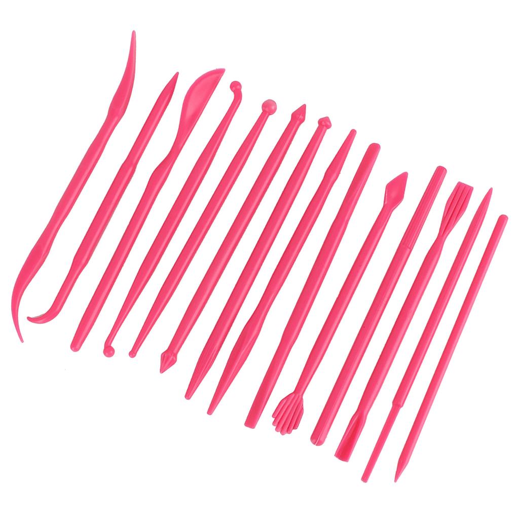 14ks DIY Plastelínová sochařská sada Hrnčířský tvarovač Polymerové modelování Ruční nástroj