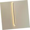 Gadpiparty Long Bedside Wall Light Indoor Wall Lamp Simple Style Led 40cm Length Black Frame Warm Light Great for Room