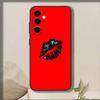 KISS Mark   Phone Case For Samsung Galaxy A73,A72,A71,A70,A53,A52,A51,Soft Silicone Black Cover