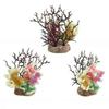 Aquarium Colorful Coral Craft Sea Creature Terrarium Habitat Aquarium Underwater Artificial Plant Reef