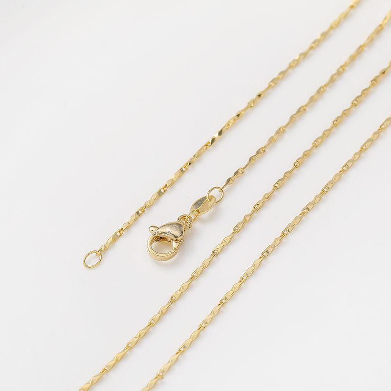 

DIY Gypsophila Necklace Making Extension Ornament Gilded