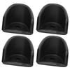 4pcs RC Shock Absorption Damping Cover Wear Resistant Fit for 1 8 Remote Control CarBlack