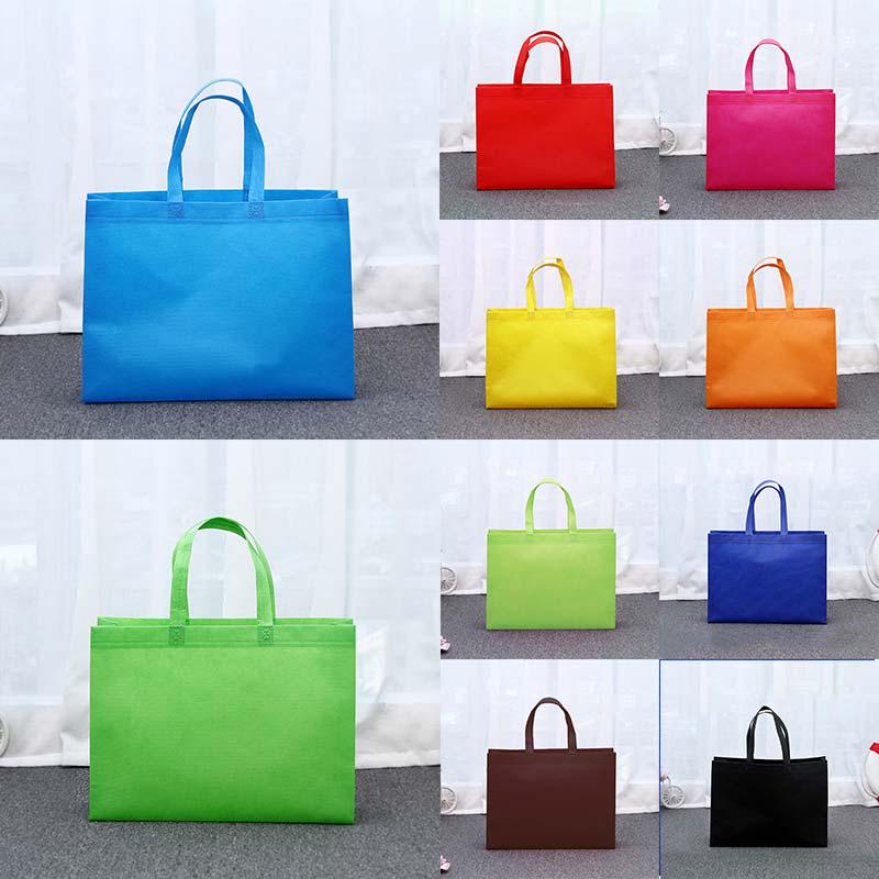 

New Shoulder Bags Reusable Tote Foldable High Quality Shopping Bag Eco-friendly Grocery Cloth Bags Popular Non-woven Unisex Pouch Hot Sale Women 1PC