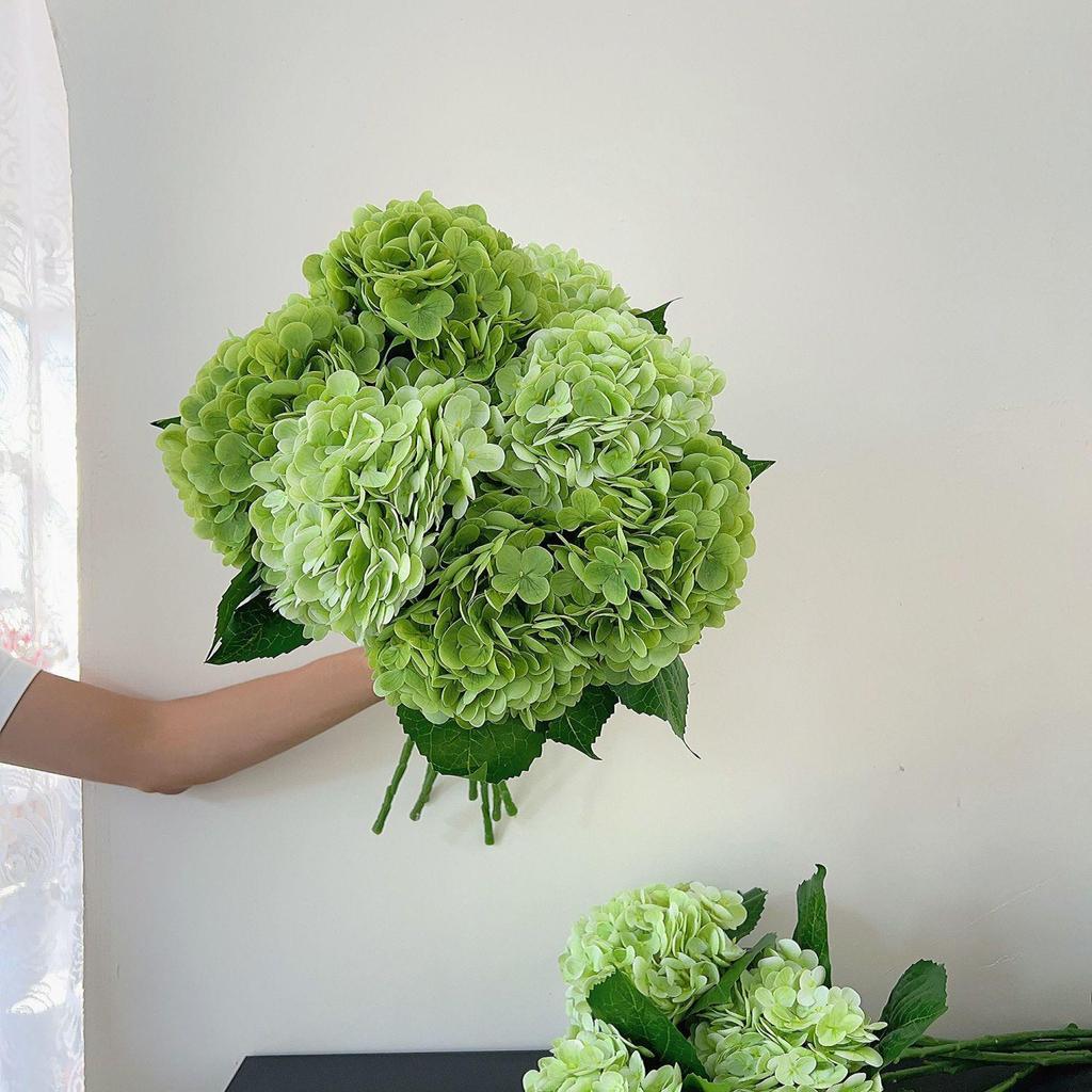 Premium Real-Touch Artificial Hydrangea Flowers for Home and Dining Table Decoration