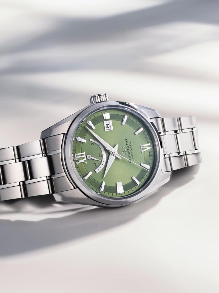 Orient Star Automatické Standardní Vyrobeno v s Zelené RK-AU0107E Pánské Hodinky, Mechanické, Japonsko, 2letá Záruka Výrobce,
