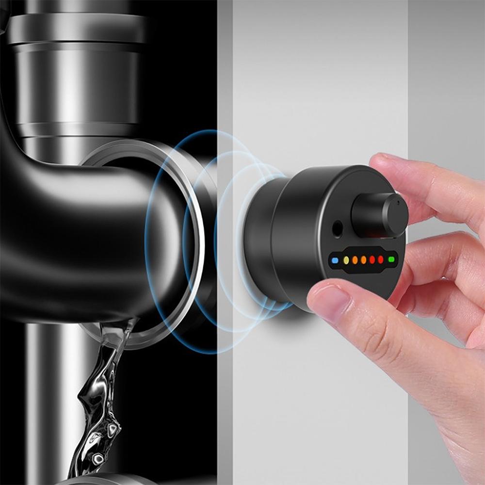 High Sensitivity Underground Water Leak Detectors With Adjustable Capacity And Wireless Sound Amplifiers For Precise Pipe