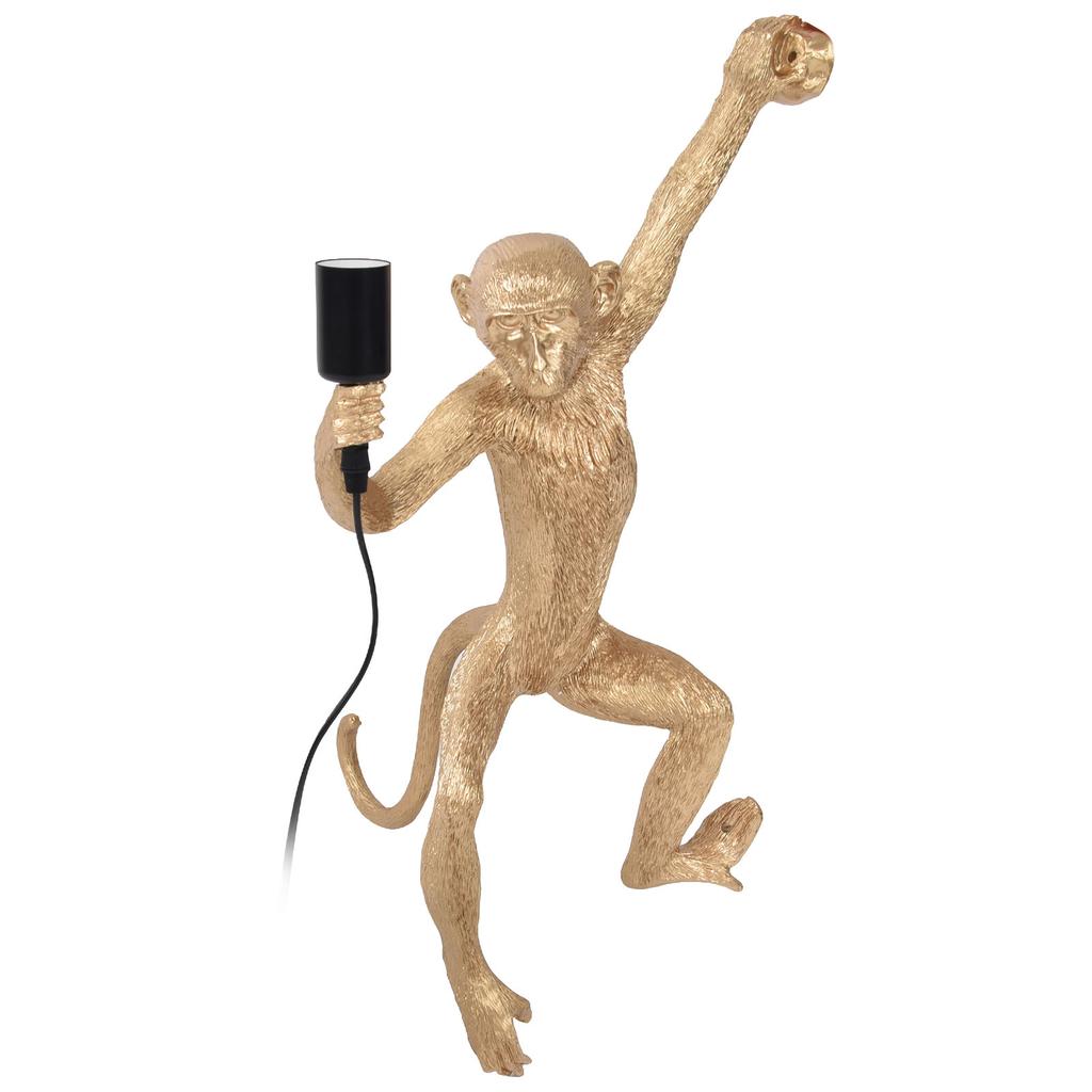 E27 Monkey Wall Lamp Strong Bearing Capacity Monkey Pendant Light for Household