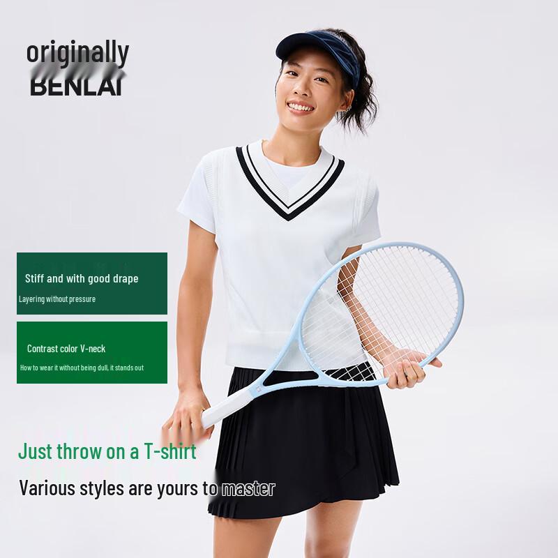 

Benlai Women s V-Neck Knit Vest XL