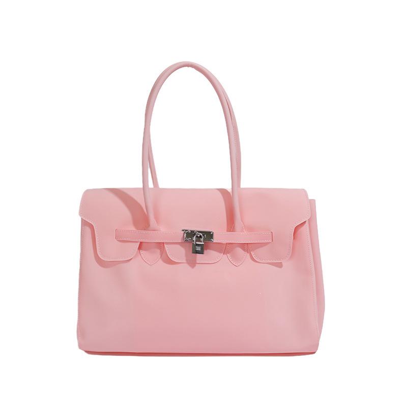 Borsa Jelly da Donna Trendy 2026: Borsa a busta grande capacità per il pendolarismo