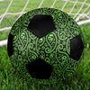 1pc Skulls Crossbones Durable Soccer Ball/Football, Size 5, Perfect for Training, Entertainment And Competition,Gift Yy2606063