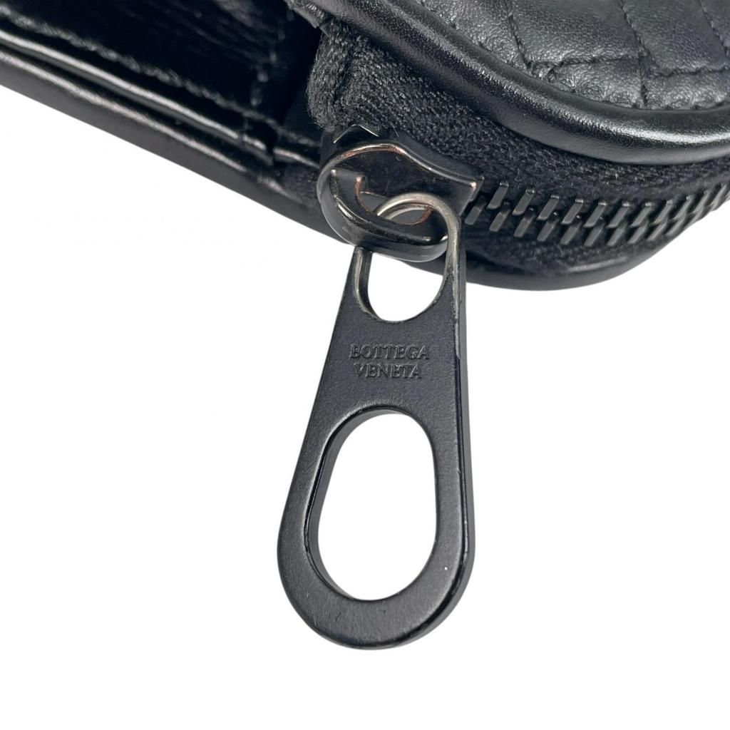 BOTTEGAVENETA Intreccio Inhemaratore Clutch bag black mens used