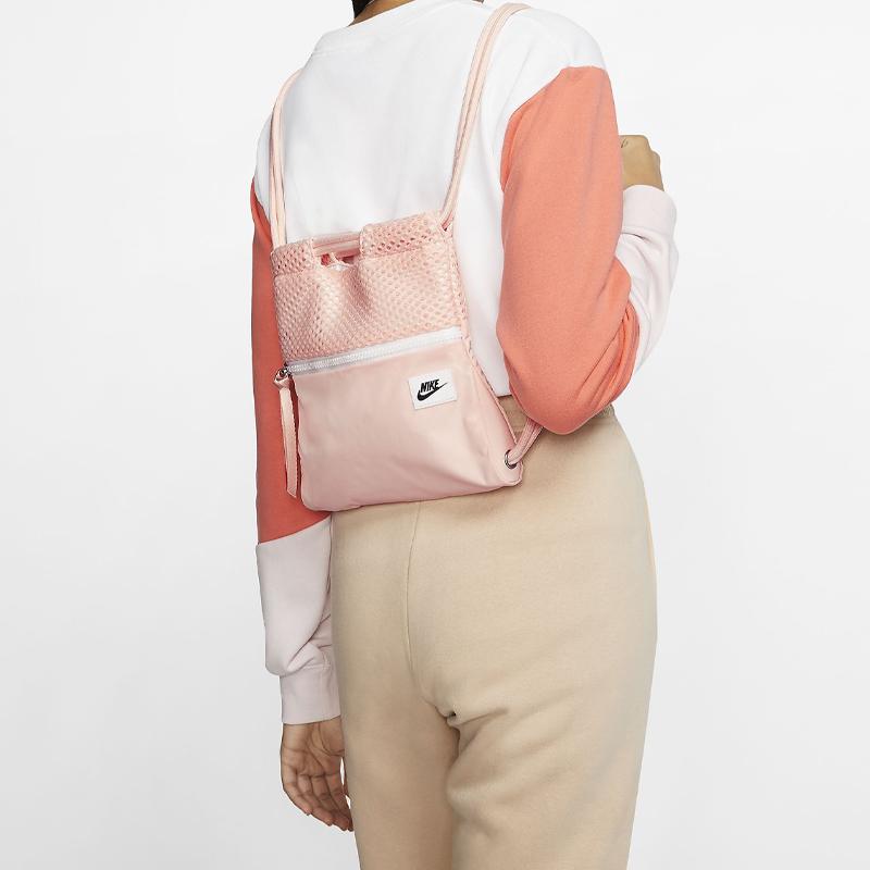 Nike Polyester Backpack Regular Washed Coral Red CU2600-664