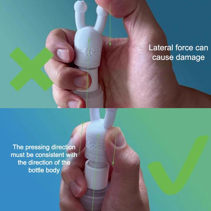 Aroma Essential Oil Inhaler Cap Mini Óleo Essencial E Perfume Inalador Dispensador Frasco Inalador De Óleo Essencial