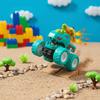 Cartoon Design Dinosaur Car Toy Ballistic Launch Inertial Sliding Inertia Dinosaur Car Mini Size One Step Transform